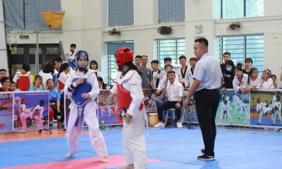 126 VĐV tham gia Giải “Taekwondo thanh thiếu nhi tỉnh Bắc Ninh mở rộng