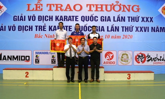 Bắc Ninh giành 18 huy chương tại giải trẻ Karate Quốc gia năm 2020