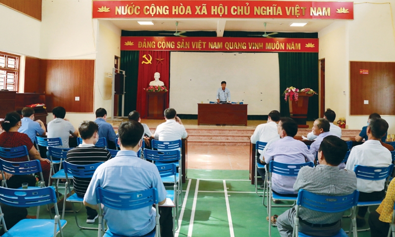 Nâng cao chất lượng sinh hoạt Chi bộ  gắn với lợi ích thiết thực của người dân