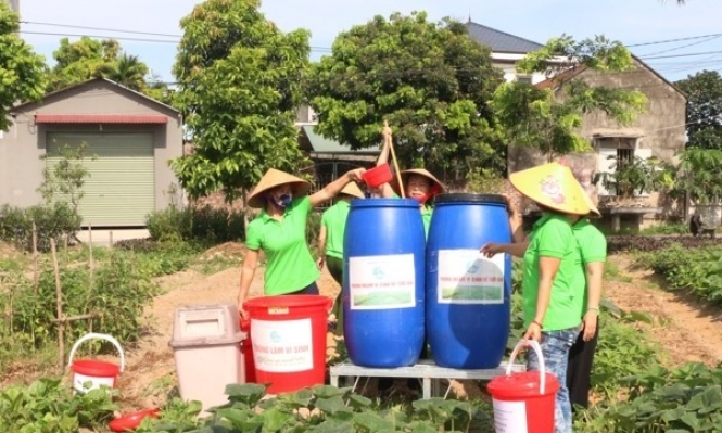 Nhân rộng mô hình phân loại, xử lý rác thải hữu cơ tại nguồn