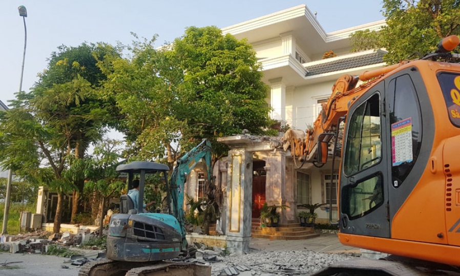 Kiên quyết xử lý vi phạm trật tự  xây dựng tại dự án Khu liên hợp Khoa học - Đào tạo