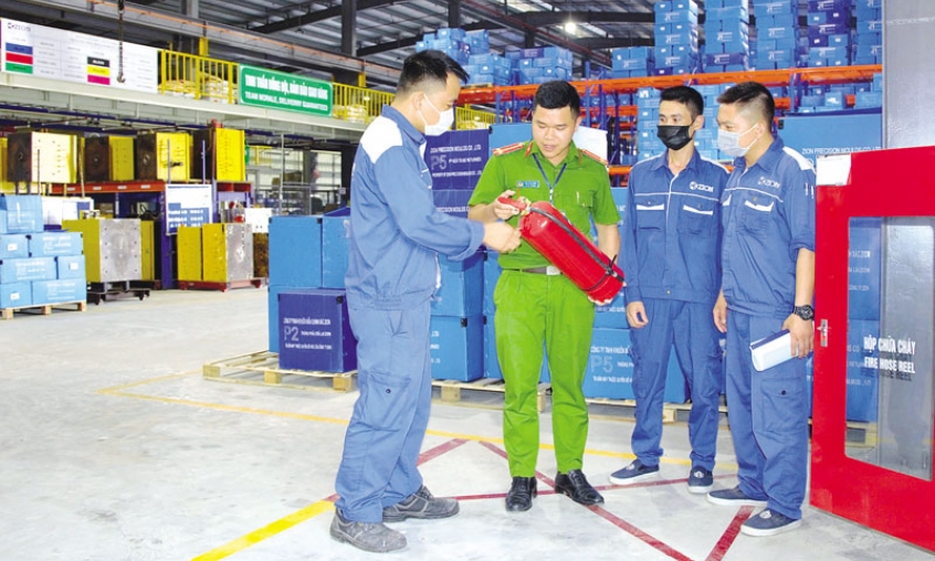 Đẩy mạnh phong trào toàn dân tham gia phòng cháy, chữa cháy
