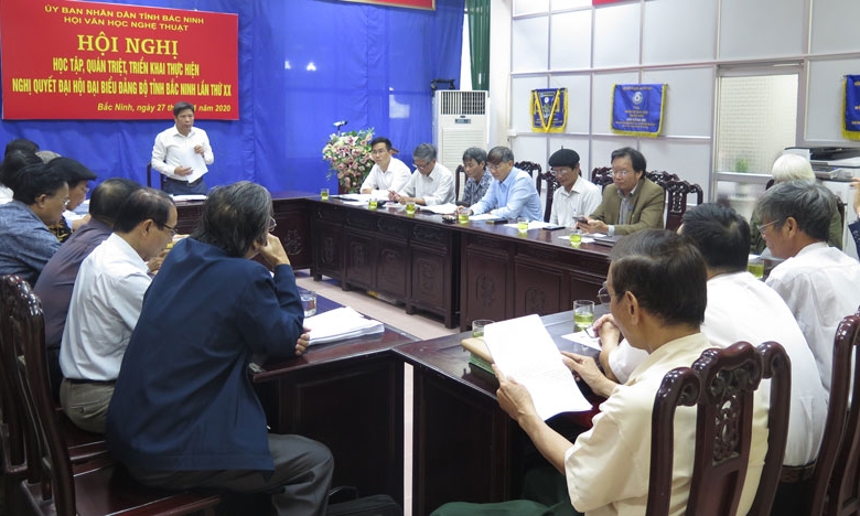 Học tập, quán triệt, triển khai Nghị quyết Đại hội đại biểu Đảng bộ tỉnh lần thứ XX, nhiệm kỳ 2020-2025
