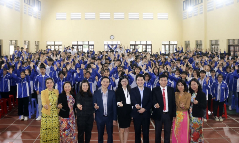 Hơn 500 học sinh tham gia diễn đàn “Hành trình người khởi nghiệp”