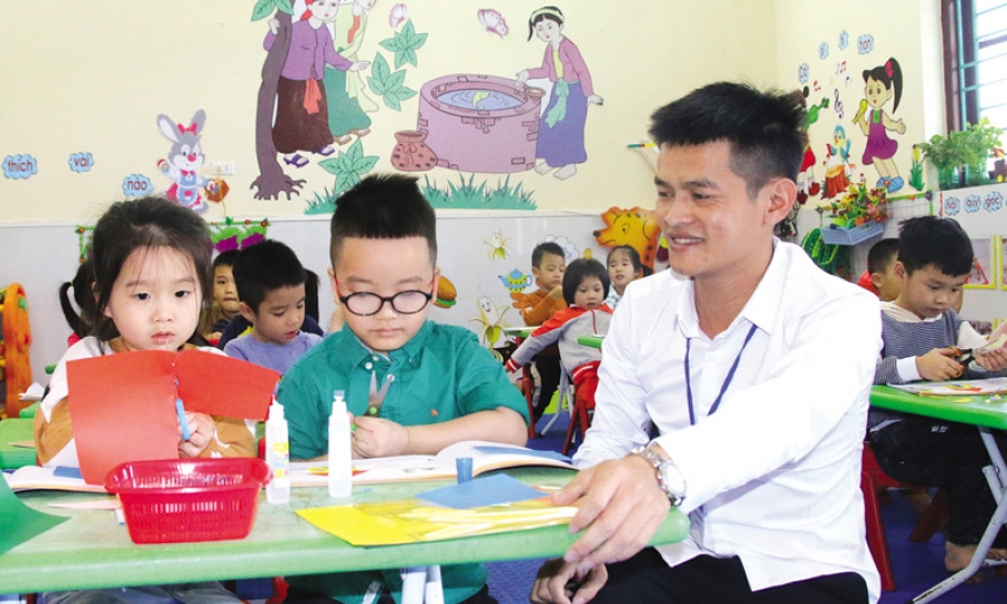 Chuyện về thầy giáo mầm non