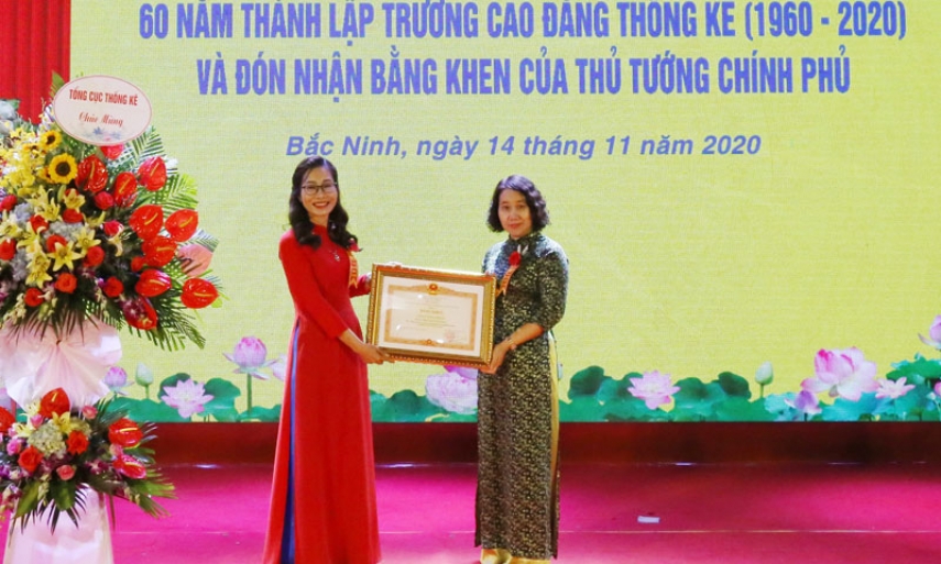 Trường Cao đẳng Thống kê: Kỷ niệm 60 năm thành lập (1960-2020) và đón nhận Bằng khen của Thủ tướng Chính Phủ