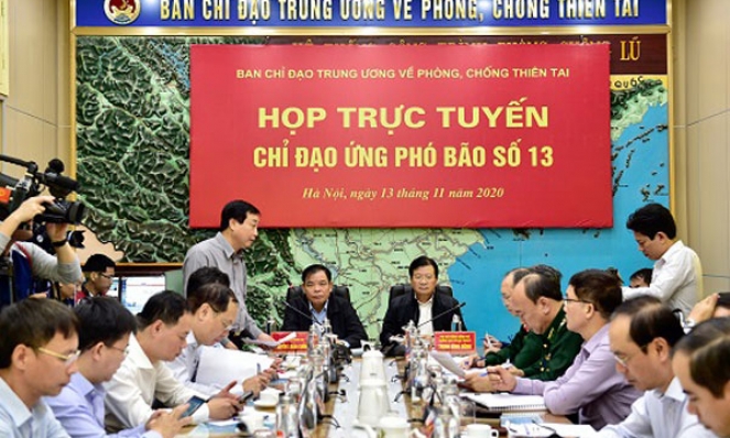 Không chủ quan, lơ là, mất cảnh giác trước diễn biến phức tạp của bão Vamco