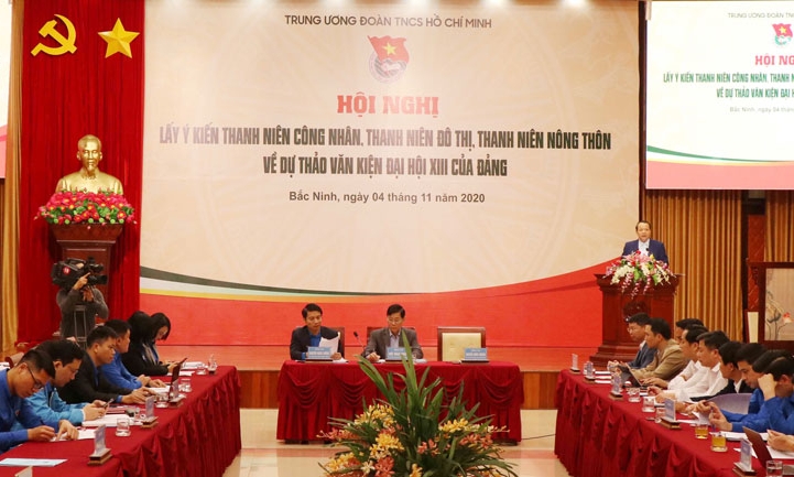 Hội nghị lấy ý kiến về dự thảo Văn kiện Đại hội XIII của Đảng