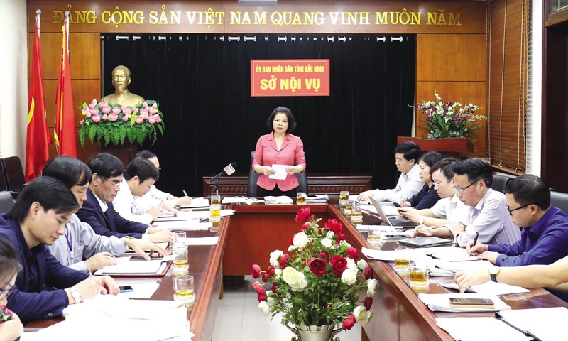Chủ tịch UBND tỉnh làm việc với Hội đồng Thi tuyển giáo viên năm 2020