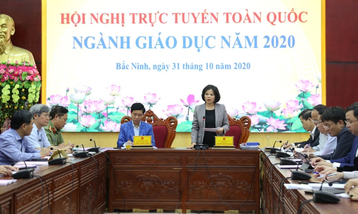 Hội nghị trực tuyến toàn quốc ngành Giáo dục năm 2020