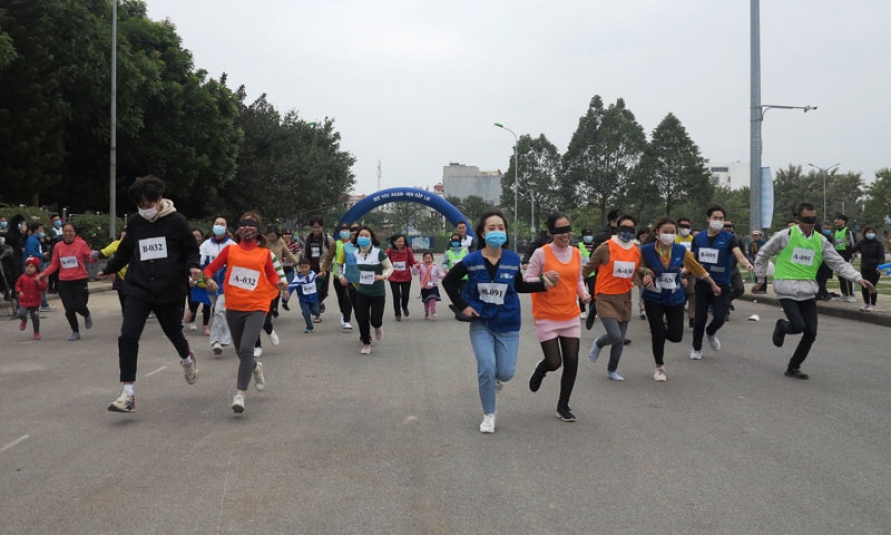 200 vận động viên khiếm thị tham gia ngày hội thể thao