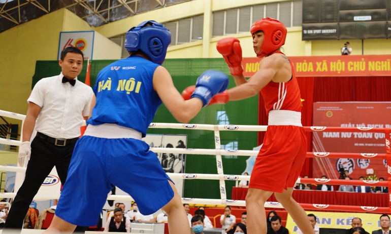Bắc Ninh giành 7 huy chương, xếp thứ Nhì toàn đoàn tại giải vô địch Boxing nam, nữ toàn quốc