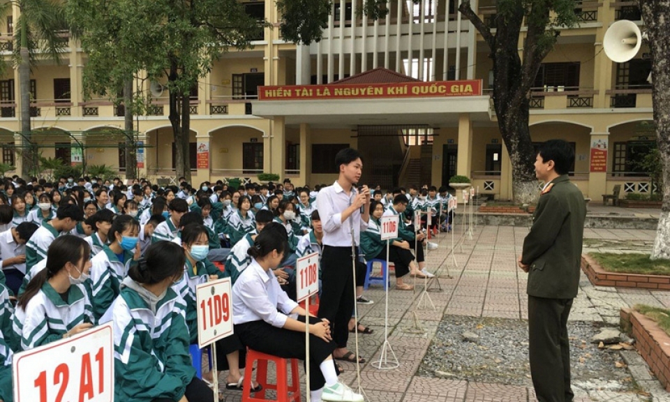 Tuyên truyền tác hại của ma tuý  và cách nói không với ma tuý