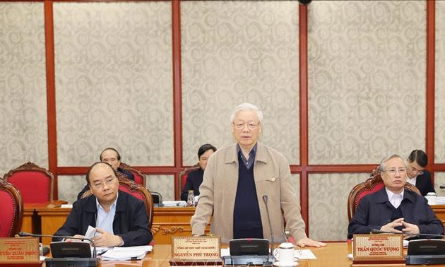 Tổng Bí thư, Chủ tịch nước Nguyễn Phú Trọng: Tiếp thu các ý kiến xác đáng, hoàn thiện dự thảo các văn kiện Đại hội XIII của Đảng