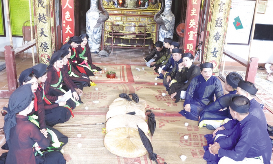 Hát Quan họ thờ
