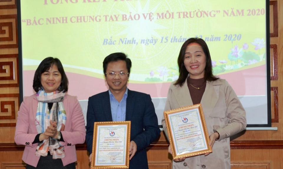 16 tác phẩm đoạt giải báo chí “Bắc Ninh chung tay bảo vệ môi trường”