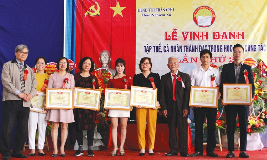 Khuyến học, khuyến tài ở Nghiêm Xá