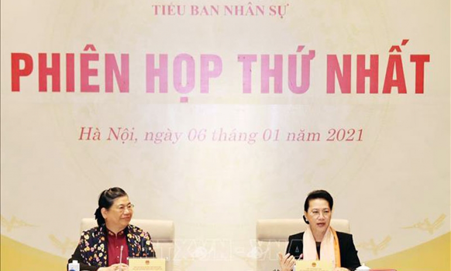 Tiểu ban Nhân sự, Hội đồng Bầu cử quốc gia họp phiên thứ nhất