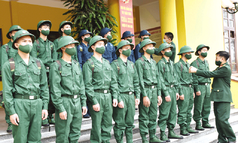 Sẵn sàng cho ngày hội tòng quân bảo vệ Tổ quốc