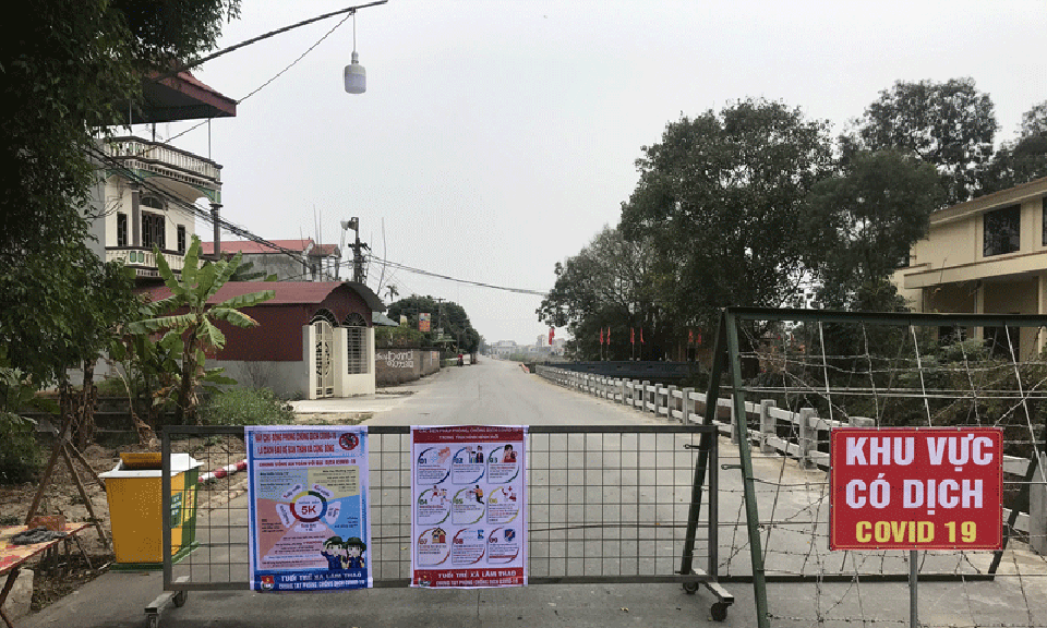 Thực hiện nghiêm các biện pháp phòng, chống dịch