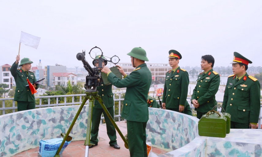 Tập huấn công tác phòng không