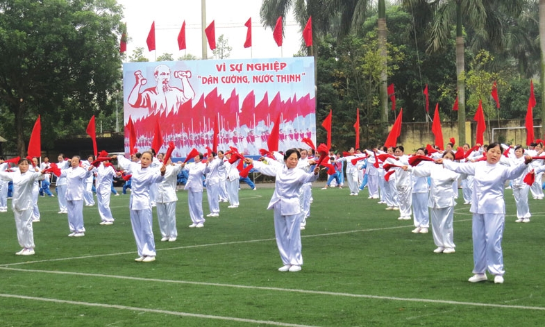 Điển hình trong xây dựng  và phát triển phong trào TDTT