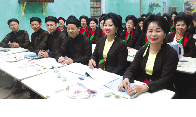 Quan họ Đào Xá  nối tiếp truyền thống quê hương