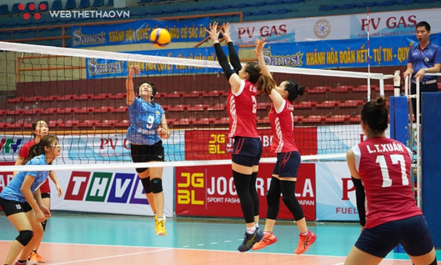 Đội bóng chuyền nữ Kinh Bắc-Bắc Ninh nằm ở bảng B (vòng I) giải bóng chuyền vô địch Quốc gia năm 2021