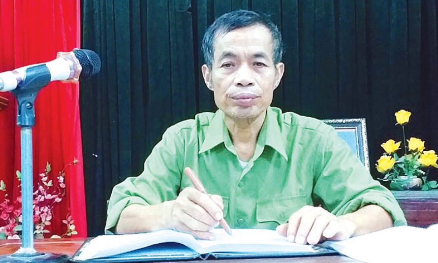 Bí thư Chi bộ tận tụy với công việc