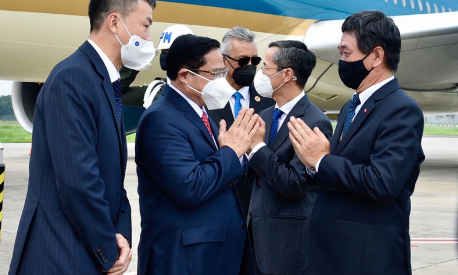 Thủ tướng Phạm Minh Chính tới Indonesia, bắt đầu chuyến công tác nước ngoài đầu tiên