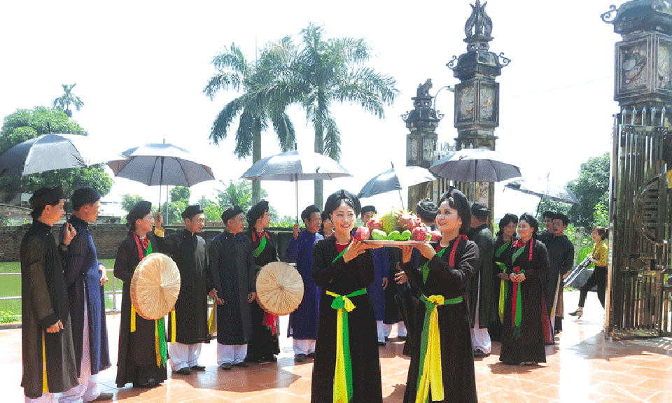 Tục kết chạ của người Quan họ