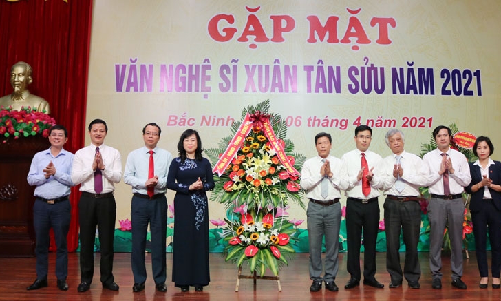 Gặp mặt văn nghệ sĩ Xuân Tân Sửu năm 2021