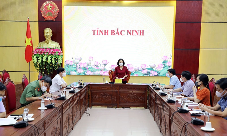 Phó Thủ tướng Vũ Đức Đam họp trực tuyến với Bắc Ninh về công tác phòng, chống dịch