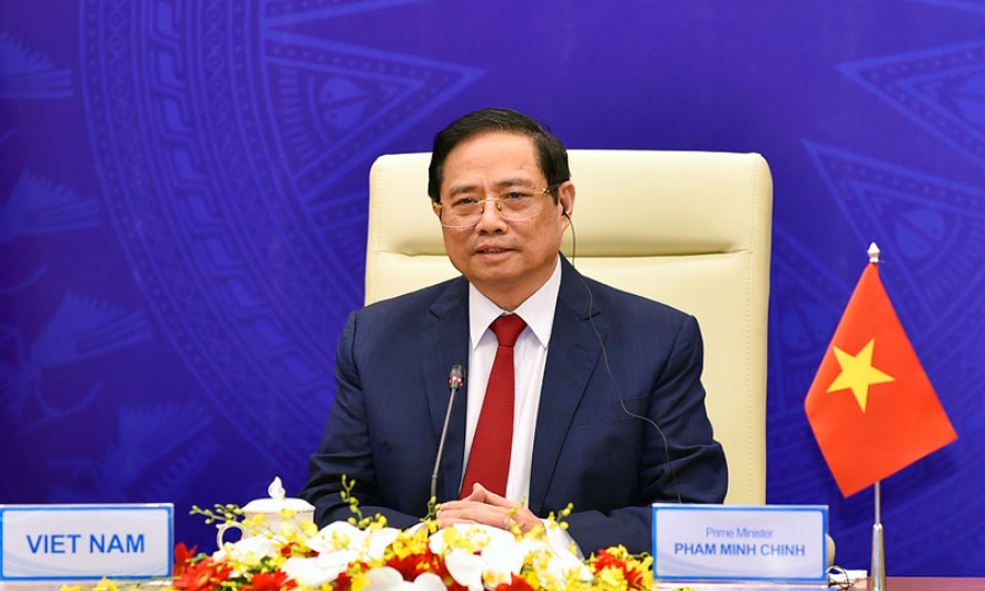 Thủ tướng Phạm Minh Chính đề xuất 5 phương châm, 6 nội dung để chung tay xây dựng Châu Á hậu COVID-19