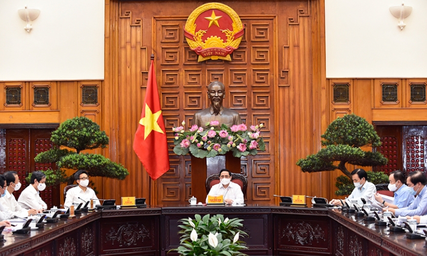 Thủ tướng Phạm Minh Chính làm việc với Bộ Giáo dục và Đào tạo
