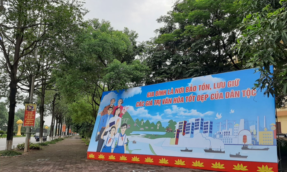 Đẩy mạnh tuyên truyền kỉ niệm 20 năm Ngày Gia đình Việt Nam