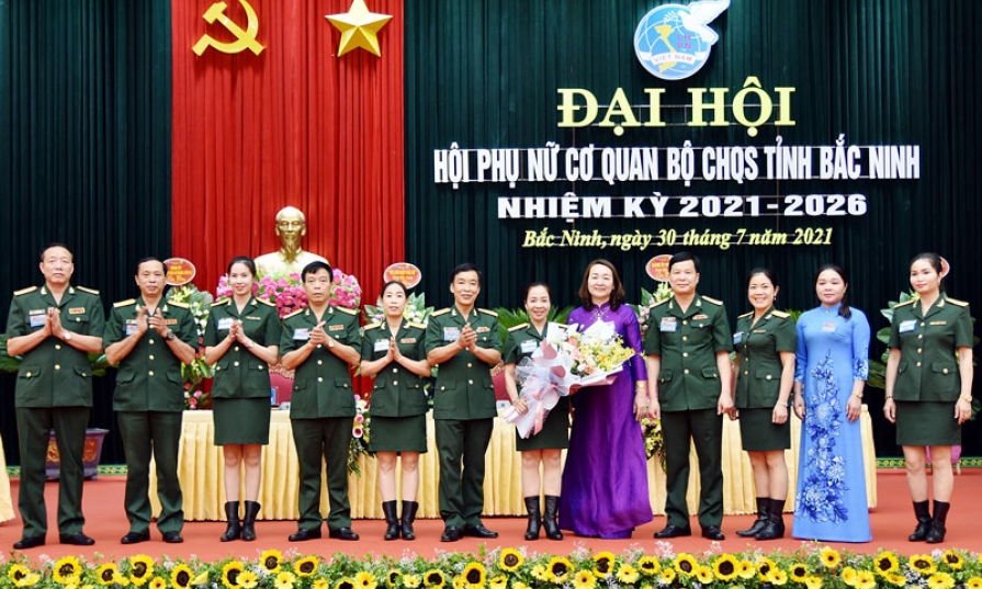 Đại hội Hội Phụ nữ cơ quan Bộ CHQS tỉnh