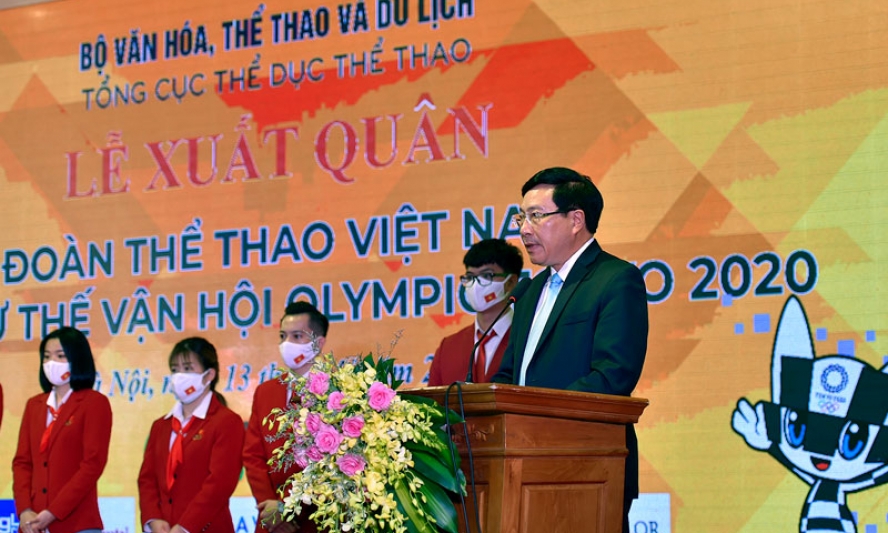 Đoàn Thể thao Việt Nam xuất quân tham dự Olympic Tokyo 2020