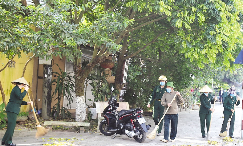 Cựu chiến binh Quế Võ  bảo vệ môi trường