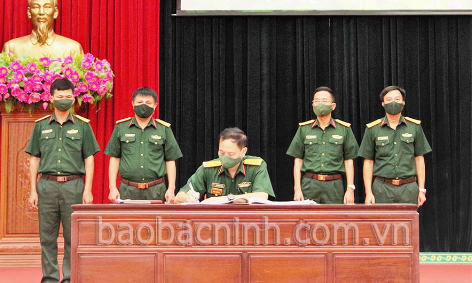 Bộ CHQS tỉnh phát động phong trào thi đua đặc biệt