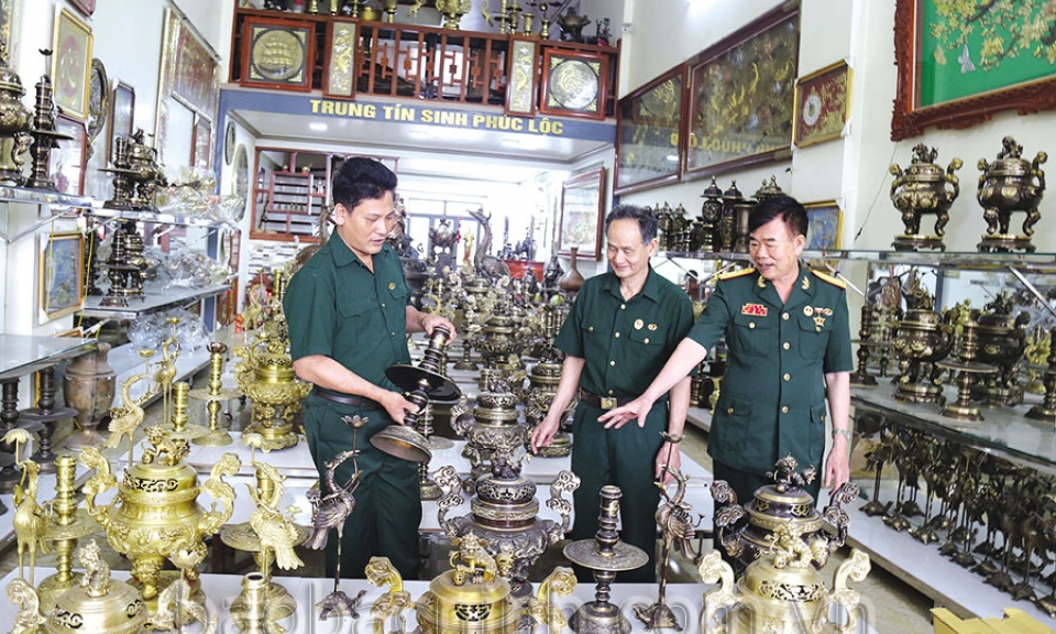 Hội Doanh nhân Cựu chiến binh huyện Gia Bình  đẩy mạnh phát triển kinh tế