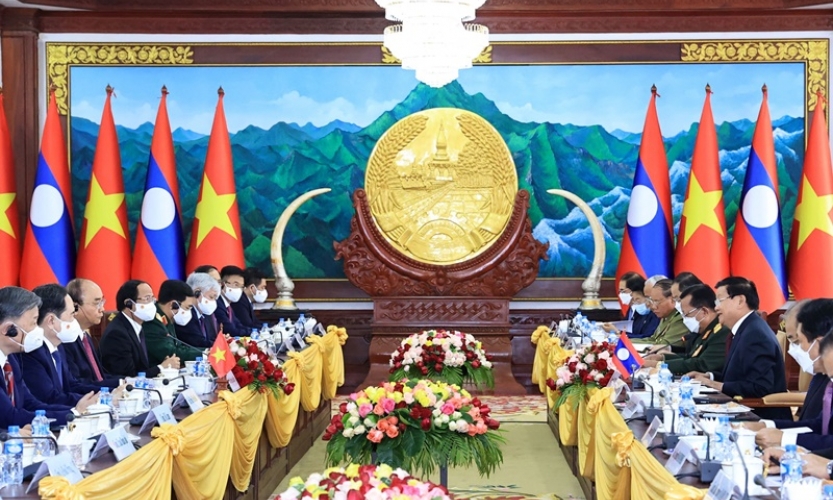 Thúc đẩy quan hệ hợp tác Việt Nam - Lào trên tất cả các lĩnh vực