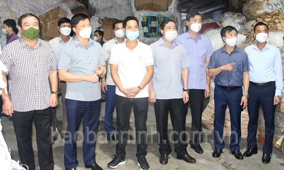 Sớm xử lý dứt điểm tình trạng ô nhiễm môi trường tại phường Phong Khê và CCN Phú Lâm