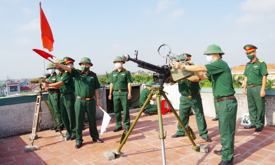 Kiểm tra công tác sẵn sàng chiến đấu