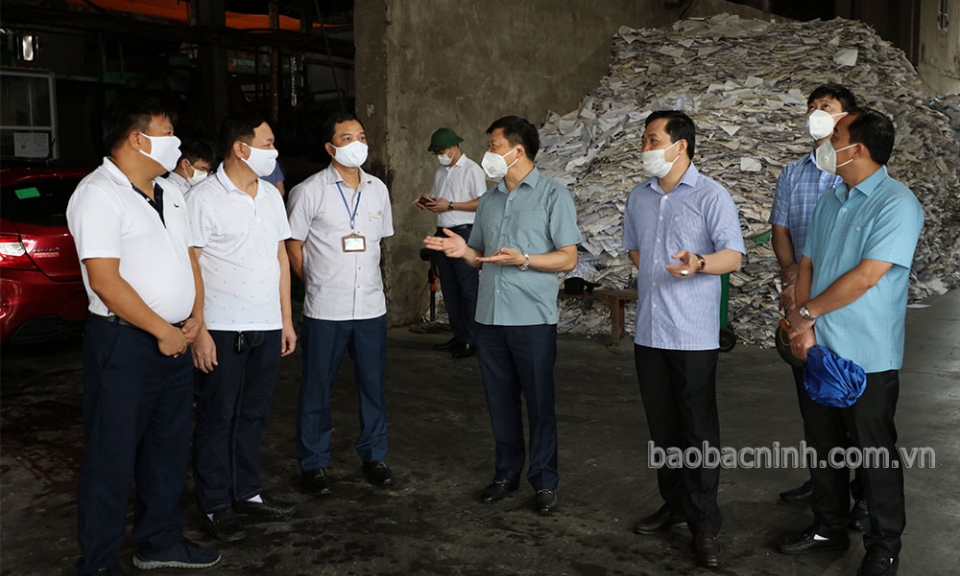 Giải bài toán ô nhiễm môi trường làng nghề sản xuất giấy: Bắc Ninh hành động vì môi trường sạch