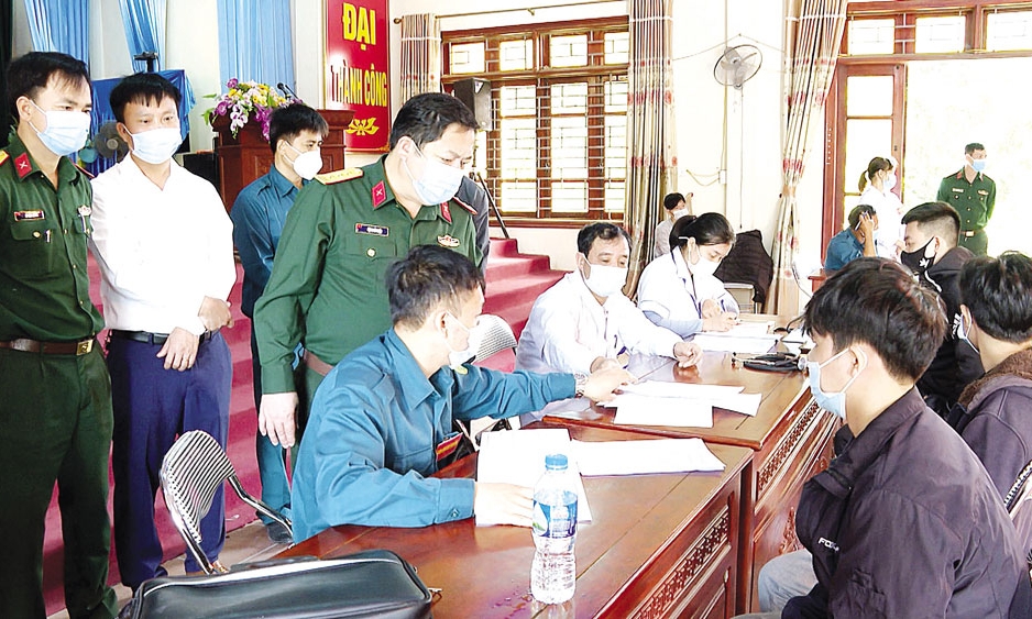 Lương Tài quyết tâm thực hiện tốt công tác tuyển quân