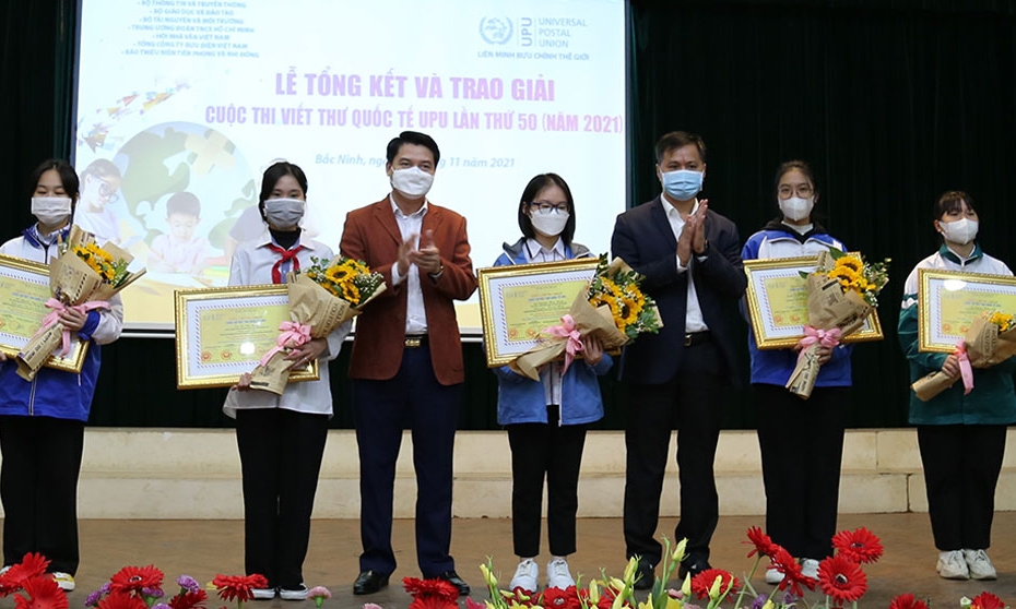 Bắc Ninh đạt 7 giải cuộc thi Viết thư UPU lần thứ 50