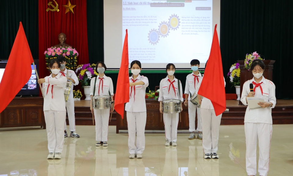 Tập huấn nghiệp vụ cho Chỉ huy Đội các Liên Đội năm học 2021-2022