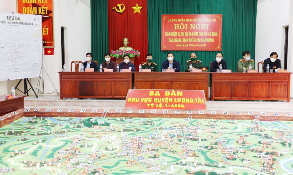 Ngày thứ 2 diễn tập khu vực phòng thủ huyện Lương Tài