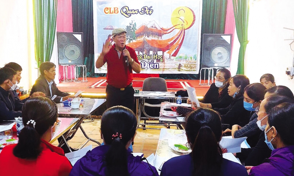 Cho câu Quan họ thêm xanh